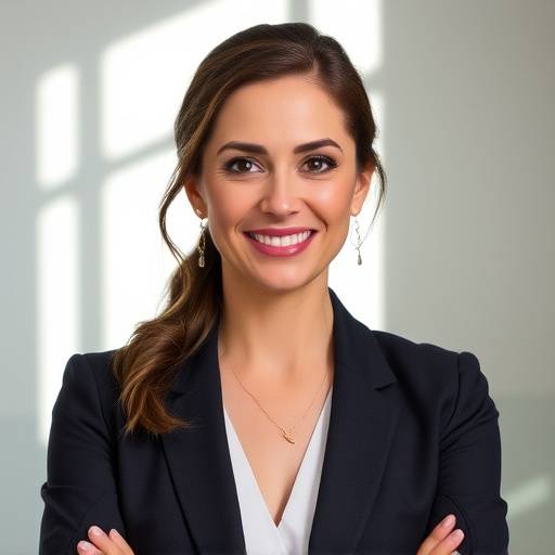 A professional headshot of Isabella Rodriguez, the founder of Lumiere Interiors.